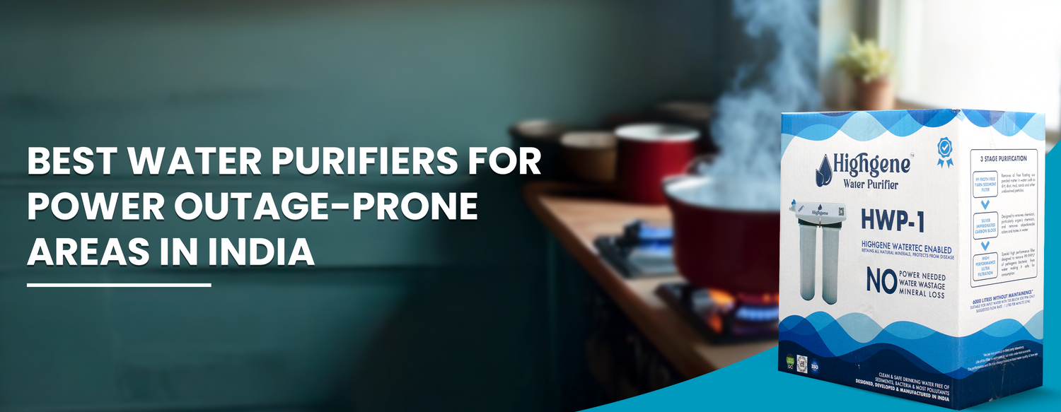 Best Water Purifiers for Power Outage-Prone