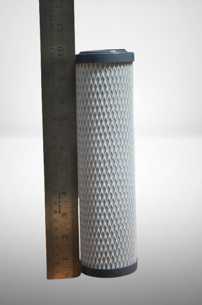 10" x 2.5" CTO Carbon Block with Heavy Metal Removal