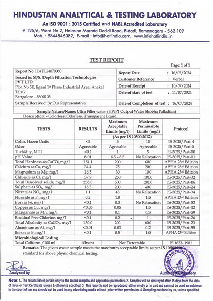 HIGHGENE WATER PURIFIER